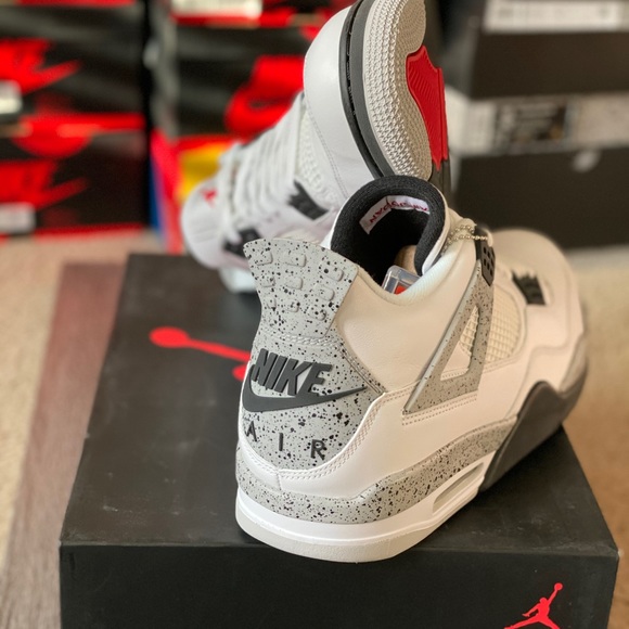 Air Jordan Retro 4 Cement Size 15 New main image 2